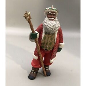 Hallmark Keepsake Ornament "Joyful Santa" Collector's Series #3  2001
